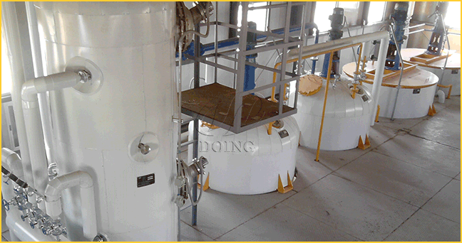 Semi Continuous Palm Kernel Oil Refining Machine